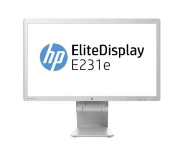 HP Elitedisplay E231 Grijs-Wit Nieuw